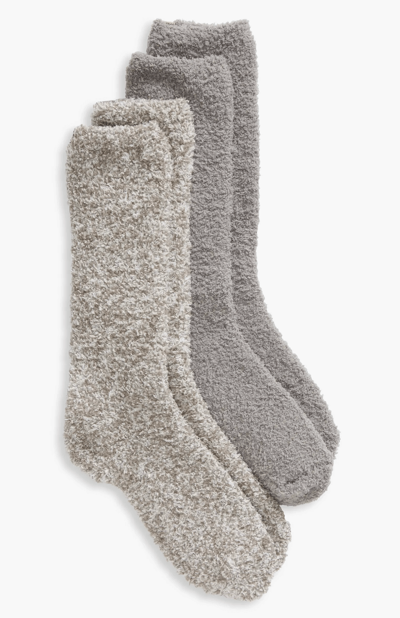 barefoot dreams cozychic socks